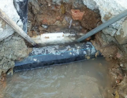 北碚测漏水之水管漏水